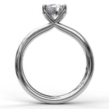Timeless Round Cut Solitaire Engagement Ring
