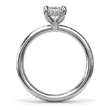 Exceptionally Striking Diamond Engagement Ring 