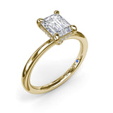 Exceptionally Striking Diamond Engagement Ring 