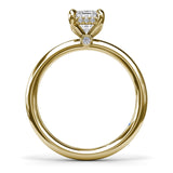 Exceptionally Striking Diamond Engagement Ring 
