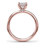 Exceptionally Striking Diamond Engagement Ring 