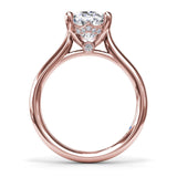 Sparkling Solitaire Diamond Engagement Ring 