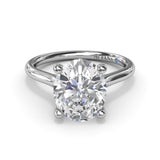 Sparkling Solitaire Diamond Engagement Ring 