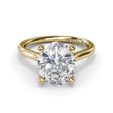 Sparkling Solitaire Diamond Engagement Ring 