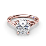 Split Shank Engagement Ring
