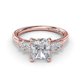 Radiant Diamond Engagement Ring
