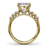 Radiant Diamond Engagement Ring