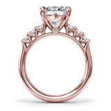 Radiant Diamond Engagement Ring