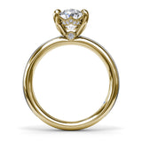 Two-Toned Engagement Ring 