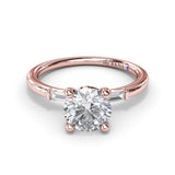 Baguette Diamond Engagement Ring