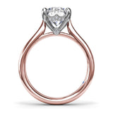 Classic Round Diamond Engagement Ring