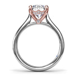 Classic Round Diamond Engagement Ring