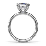 Solitaire Radiant Diamond Engagement Ring