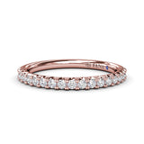 Exceptionally Striking Diamond wedding Band 