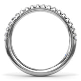 Exceptionally Striking Diamond wedding Band 