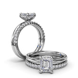 Exceptionally Striking Diamond wedding Band 