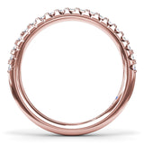 Exceptionally Striking Diamond wedding Band 