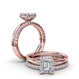 Exceptionally Striking Diamond wedding Band 