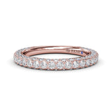 Angelic Diamond Wedding Band 