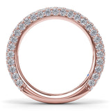 Angelic Diamond Wedding Band 