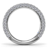 Angelic Diamond Wedding Band 