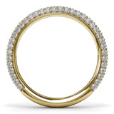 Pavé Diamond Wedding Band 