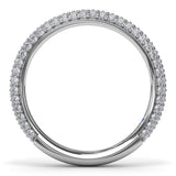 Pavé Diamond Wedding Band 