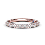 Pavé Diamond Wedding Band 