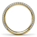 Pavé Diamond Wedding Band 
