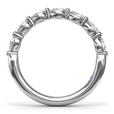 Perfectionist Pear Diamond Wedding Band 