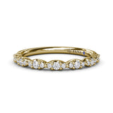 Cluster Marquise Diamond Wedding Band