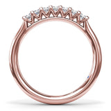 Princess Cut Diamond Wedding Band
