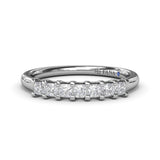 Princess Cut Diamond Wedding Band