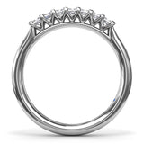 Princess Cut Diamond Wedding Band