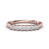 Princess Cut Diamond Wedding Band