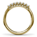 Princess Cut Diamond Wedding Band