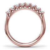 Princess Cut Diamond Wedding Band