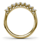 Princess Cut Diamond Wedding Band
