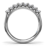 Princess Cut Diamond Wedding Band
