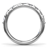 Beautiful Baguette Diamond Wedding Band
