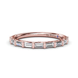 Beautiful Baguette Diamond Wedding Band