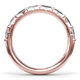 Baguette Diamond Wedding Band