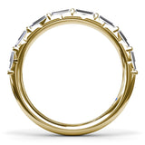 Baguette Diamond Wedding Band