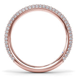 Pavé Diamond Wedding Band