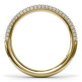 Pavé Diamond Wedding Band