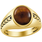GOS Tiger's Eye Ring SZ 11
