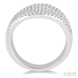 1 Ctw Round Cut Diamond Ring in 14K White Gold