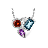 14KT Gold Multi-Stone Necklace