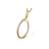 14KT Gold Diamond Necklace