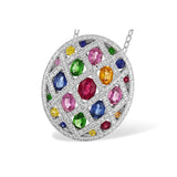14KT Gold Multi-Stone Necklace